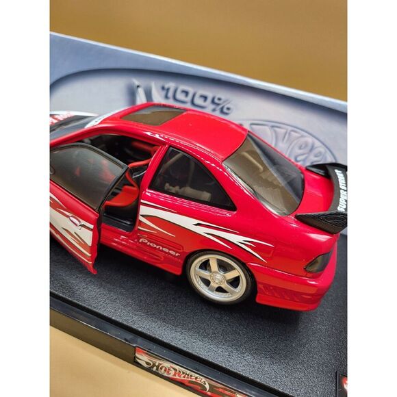 Hot Wheels Custom Honda Civic SI Super Street Edition Red - Picture 3 of 15